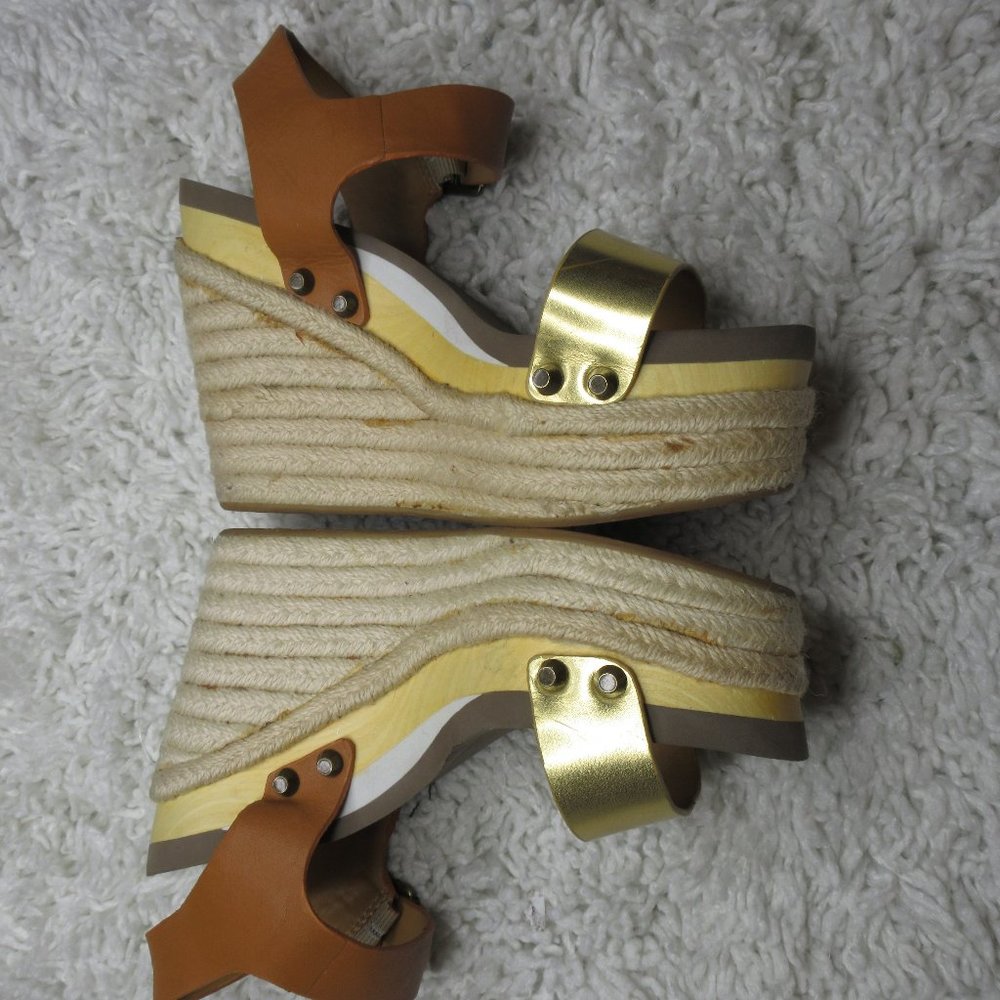 Flogg Lola Wedge sandals‎ sz 7 - Picture 4 of 11